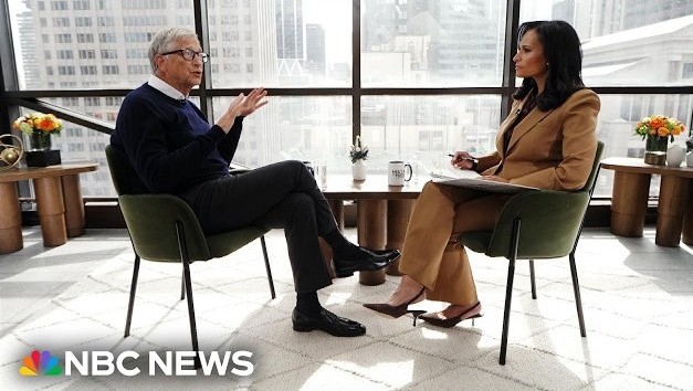 Bill Gates intervju med Kristen Welker